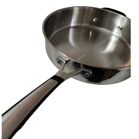 Calphalon 3 Qt. 10" Sauté Sauce Pan Skillet Dual Rubber Handles NO Lid - Picture 3 of 8